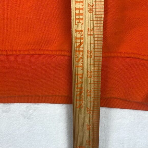 Vintage Reebok Miami Dolphins Sweater Mens Large Orange Pullover Sweatshirt - Picture 9 of 12